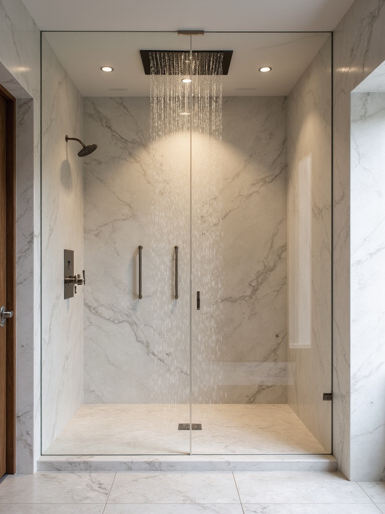 immersive spa like shower experience