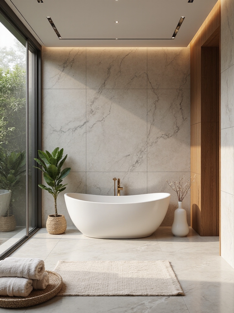 indulgent spa inspired bathrooms