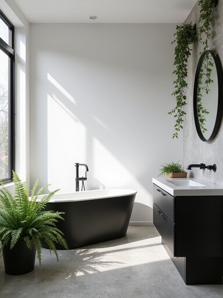 intentional greenery for tranquility