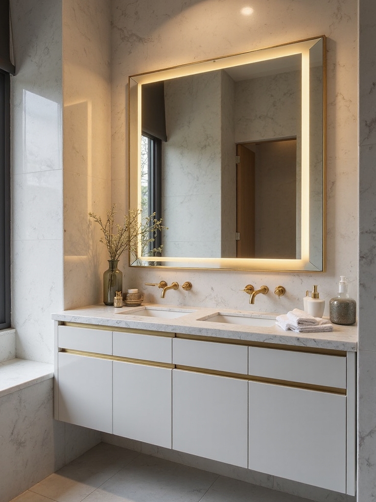 layered bathroom lighting solutions
