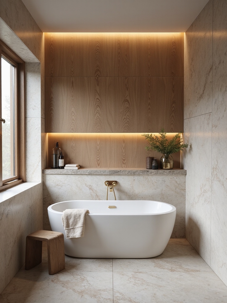 layered lighting enhances space