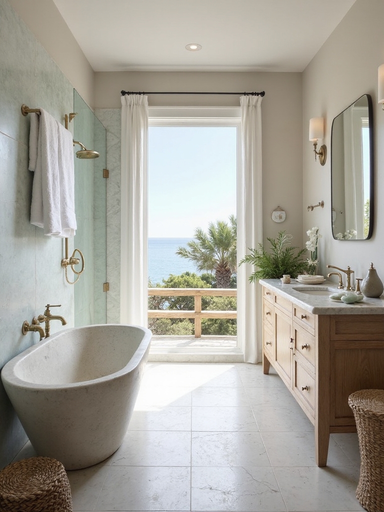 light airy coastal palette