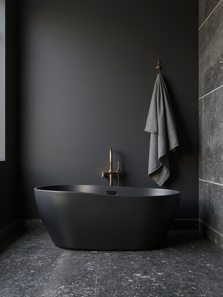 luxe metallic accents contrast