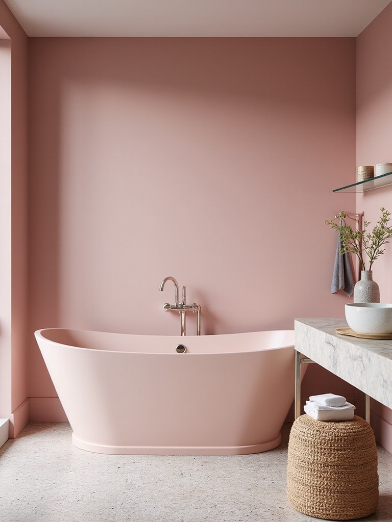luxe pink texture layering
