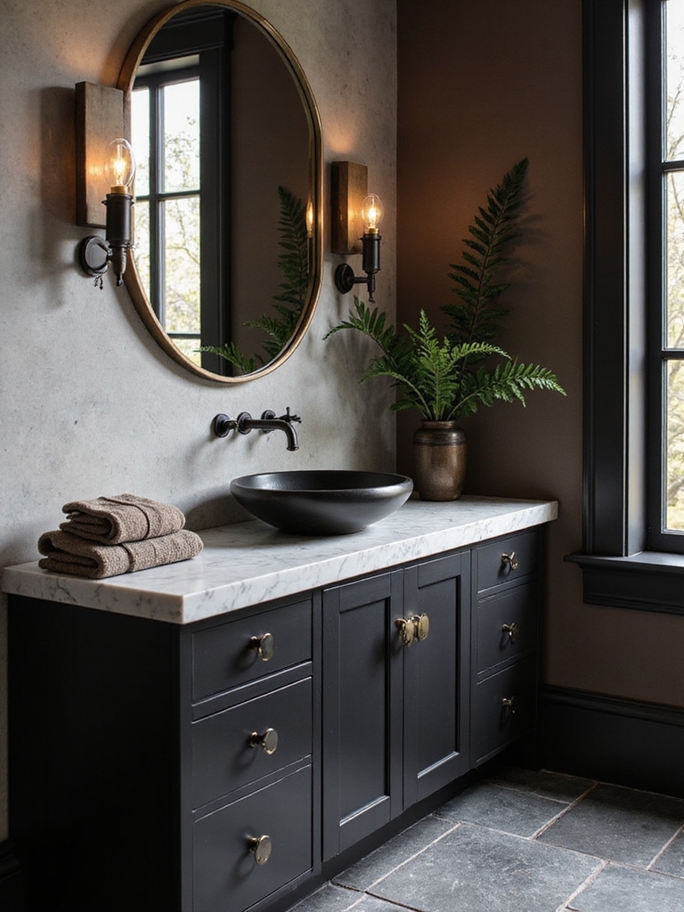 luxurious black and brown