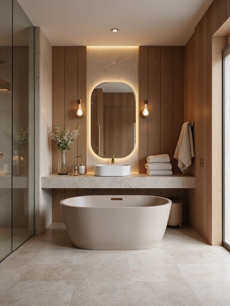luxurious spa like shower experience