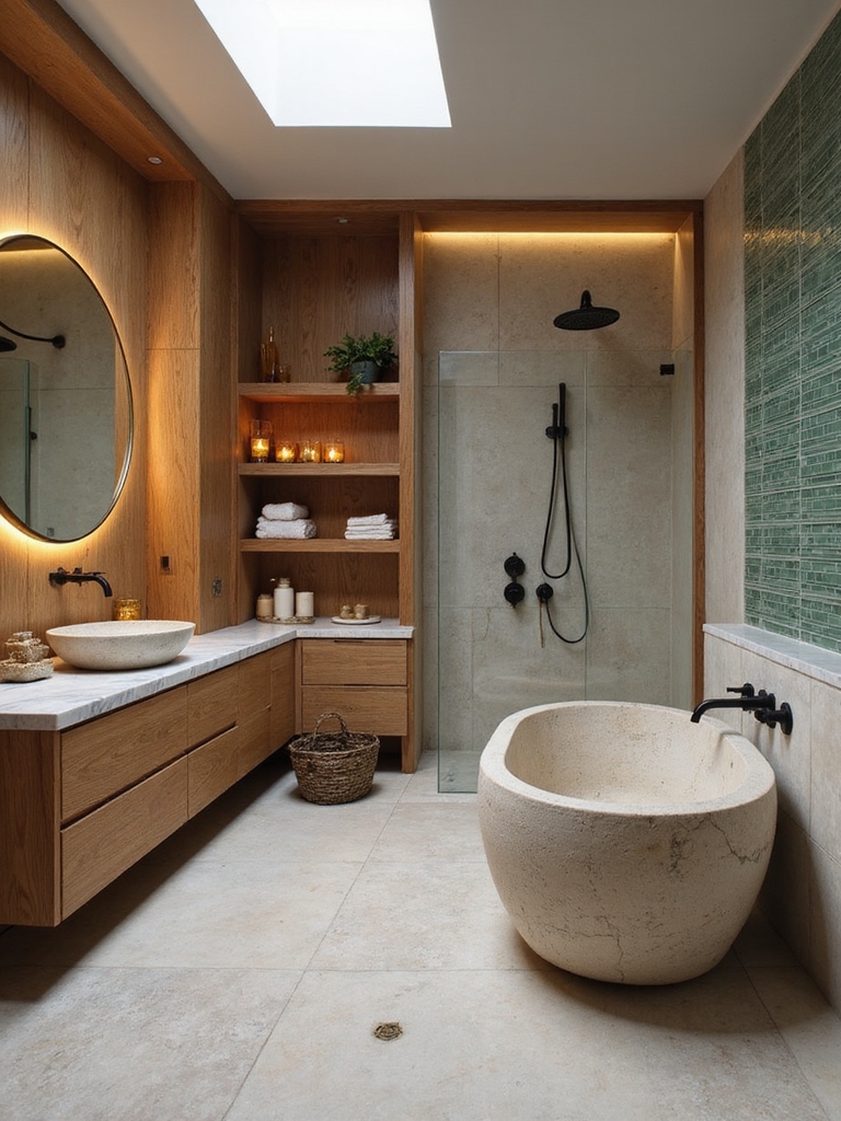 luxury spa inspired bathroom designs