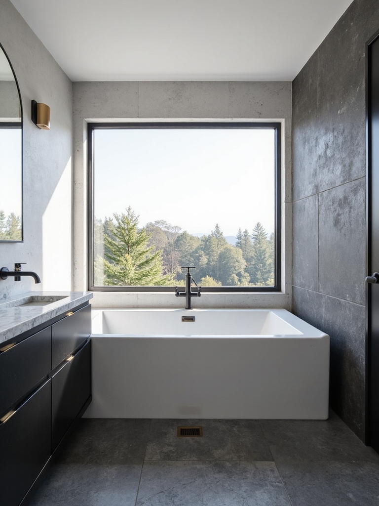 matte black fixtures elegance
