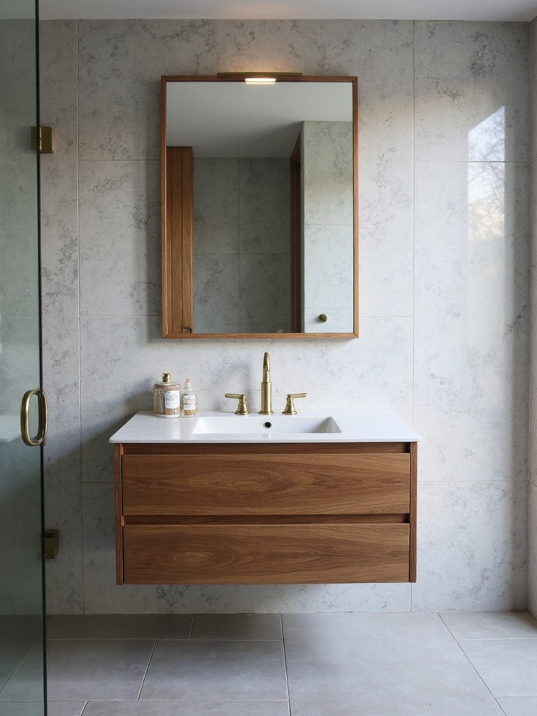 maximize bathroom space efficiently