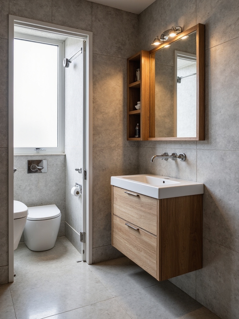 maximize space with fixtures