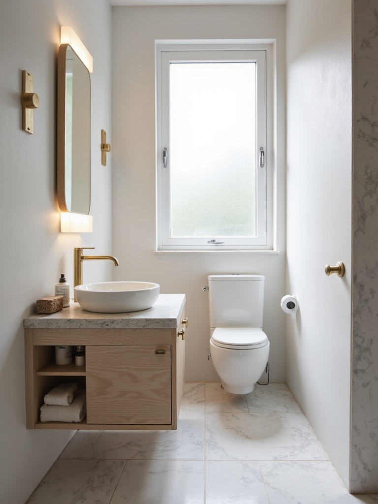 maximizing small bathroom space