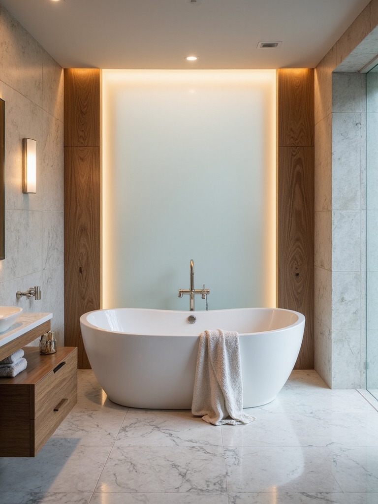 moisture friendly layered lighting design