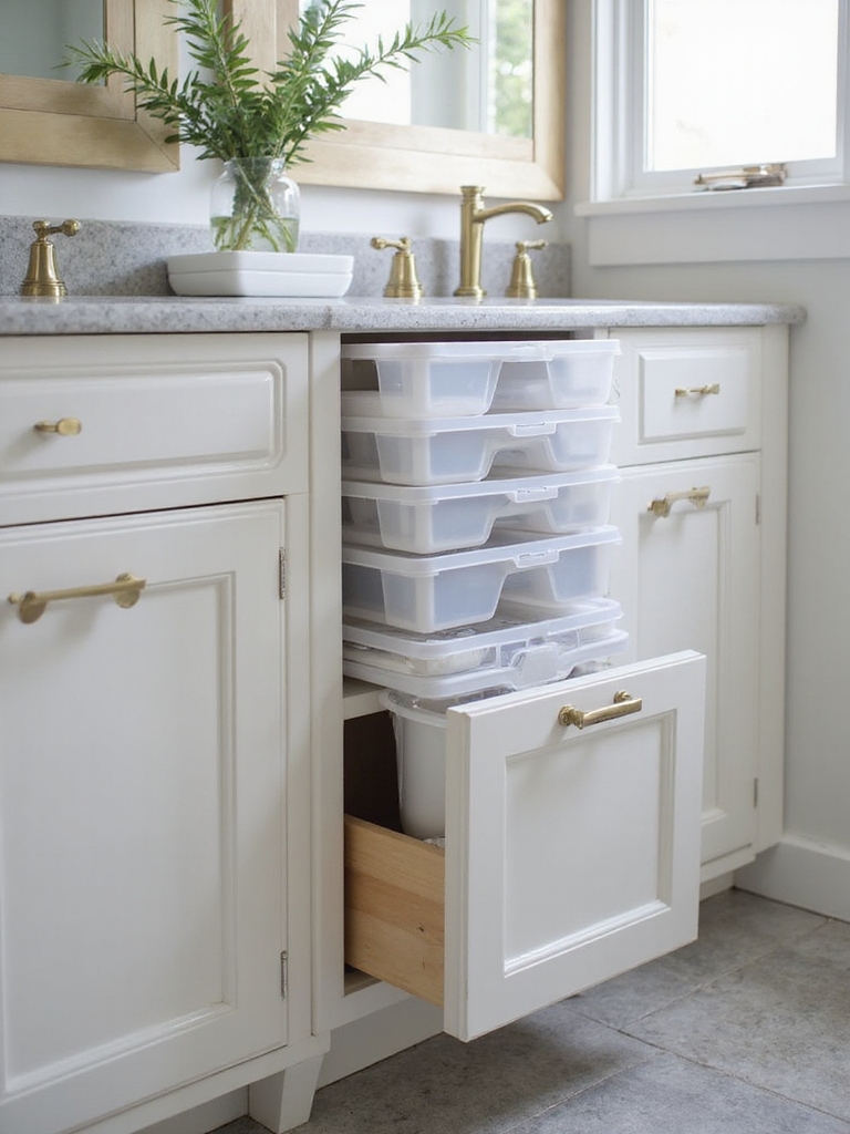 moisture resistant stackable bins
