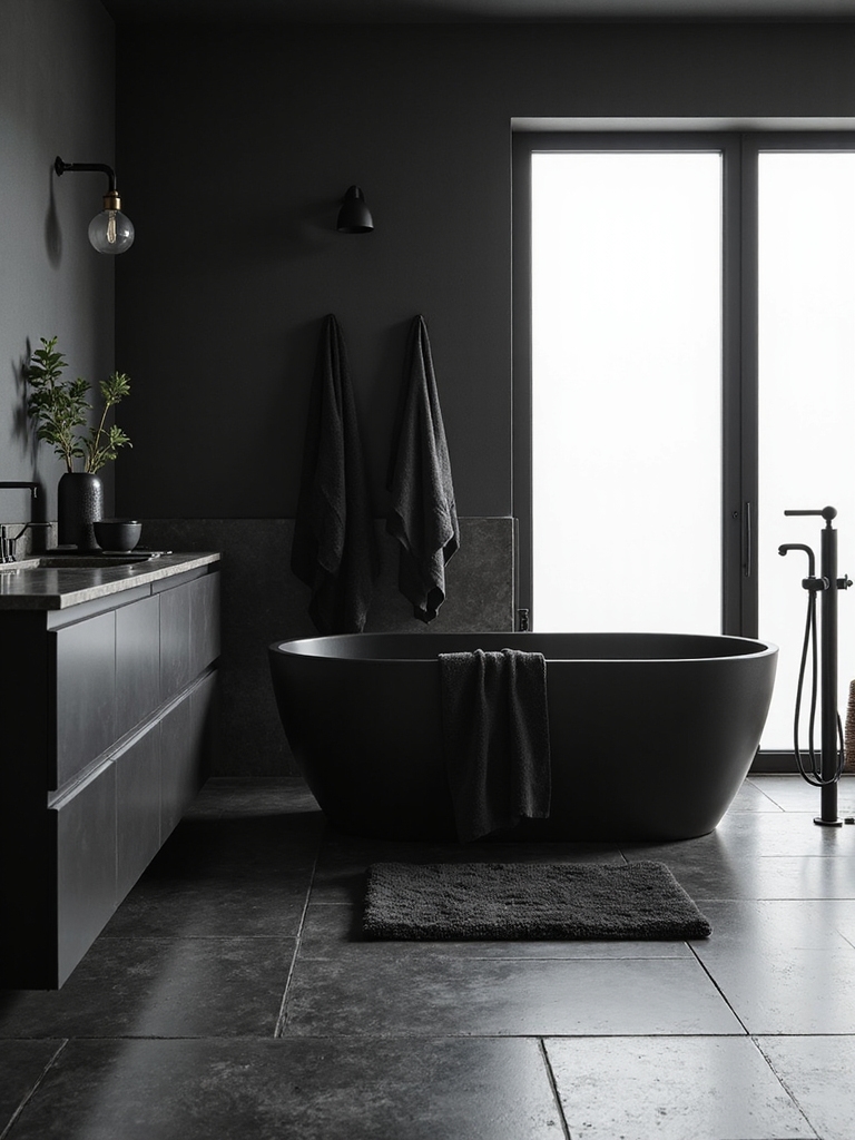 monochrome bathroom design essentials