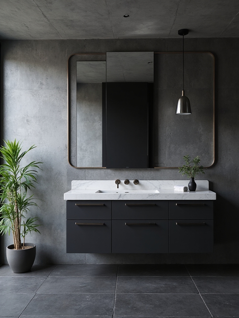 monochrome bathroom elegance defined