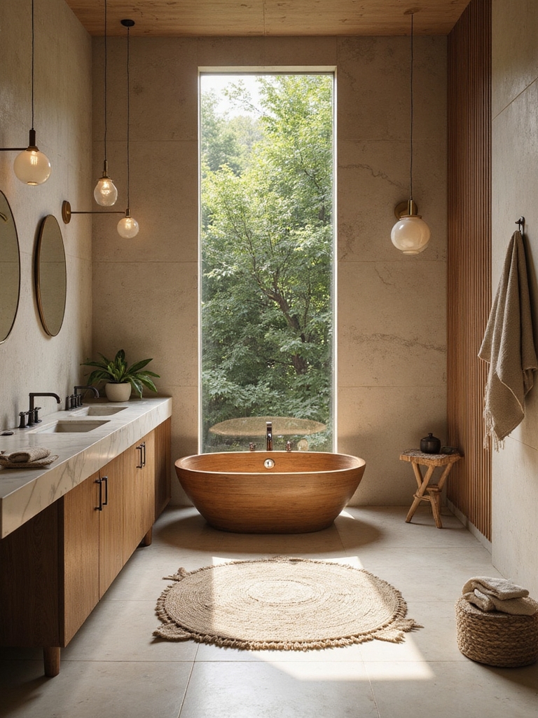 natural materials enhance tranquility