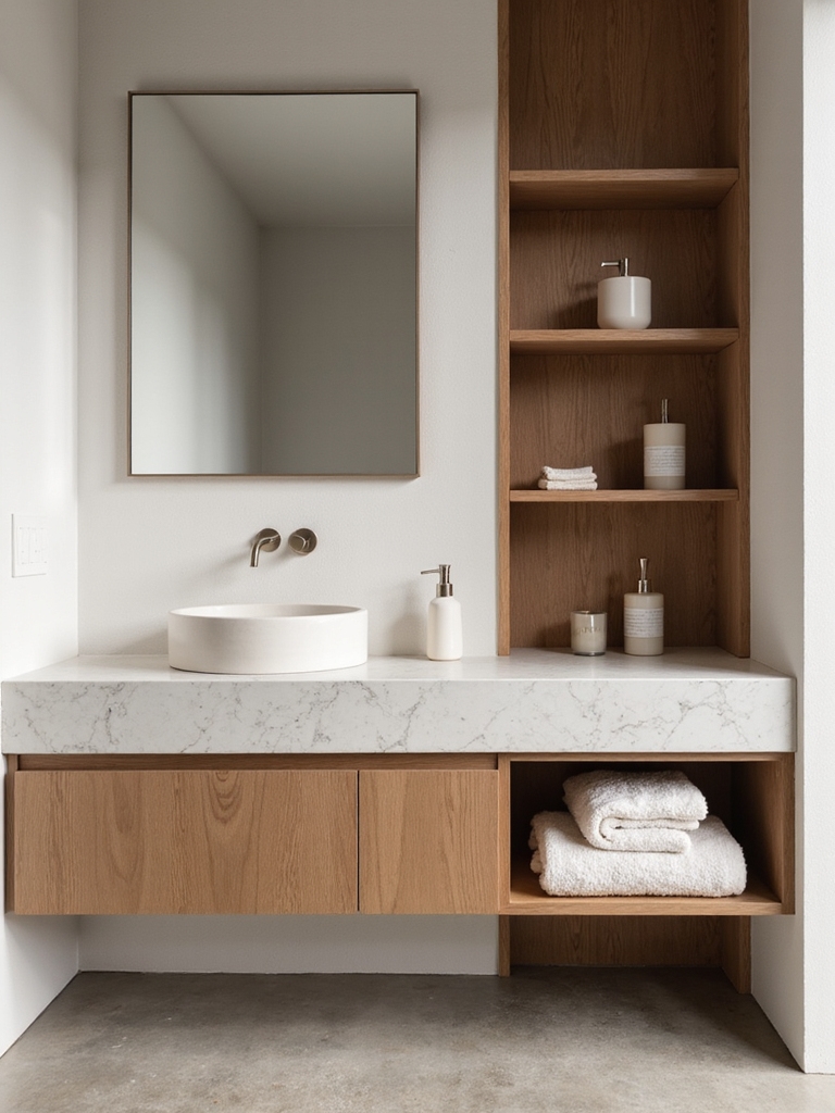 neutral palette for bathrooms