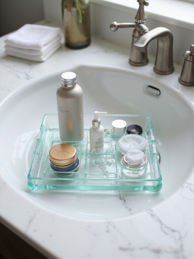 organized daily essentials storage