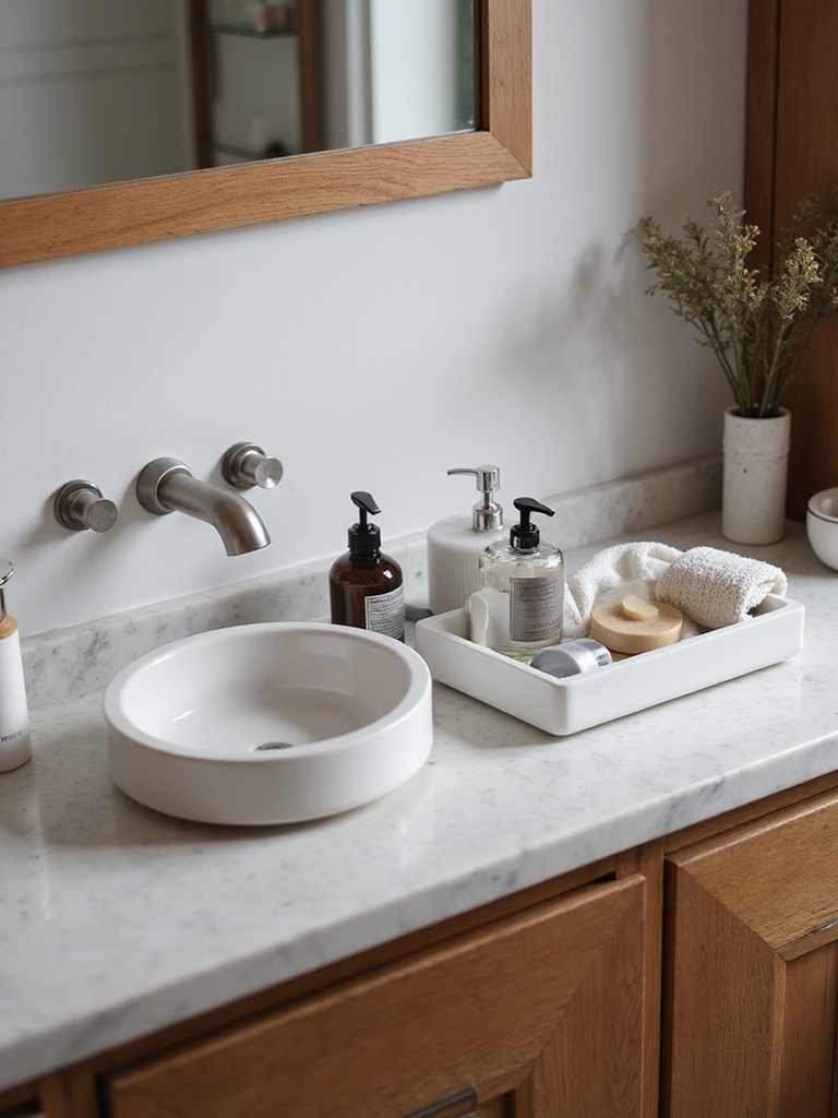 quick counter declutter strategy