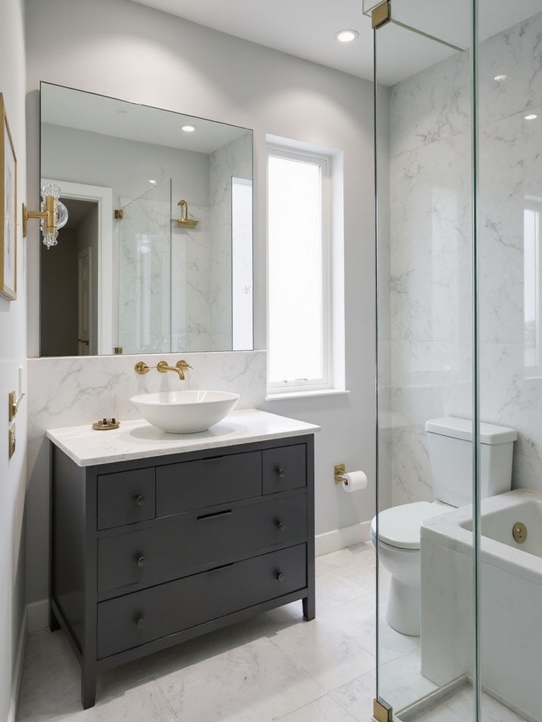 reflective surfaces enhance light