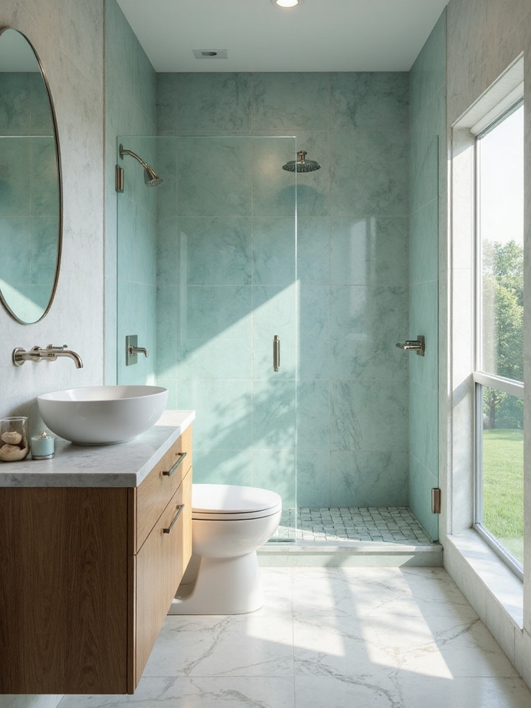reflective surfaces enhance lighting