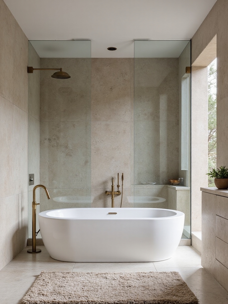 seamless frameless glass showers
