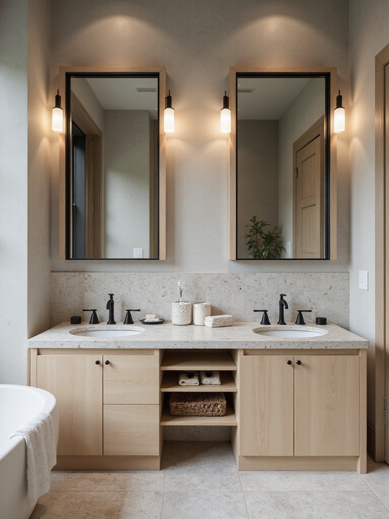 separate vs shared vanities