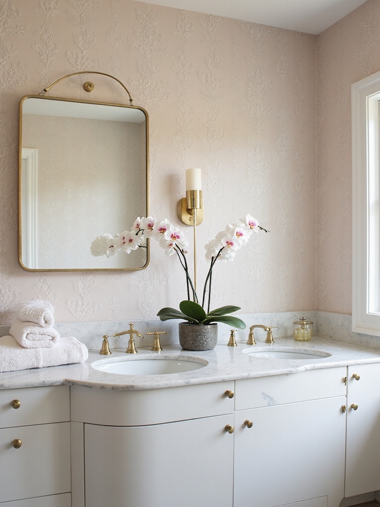 serene soft pastel sanctuary