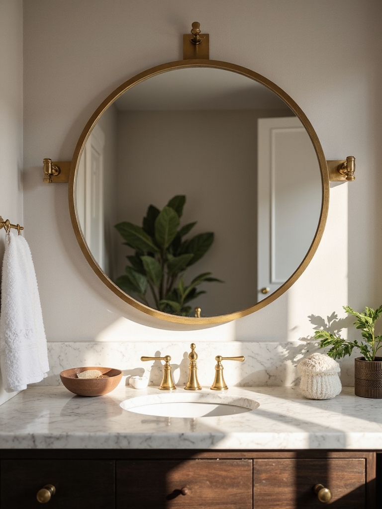 shapes transform bathroom aesthetics