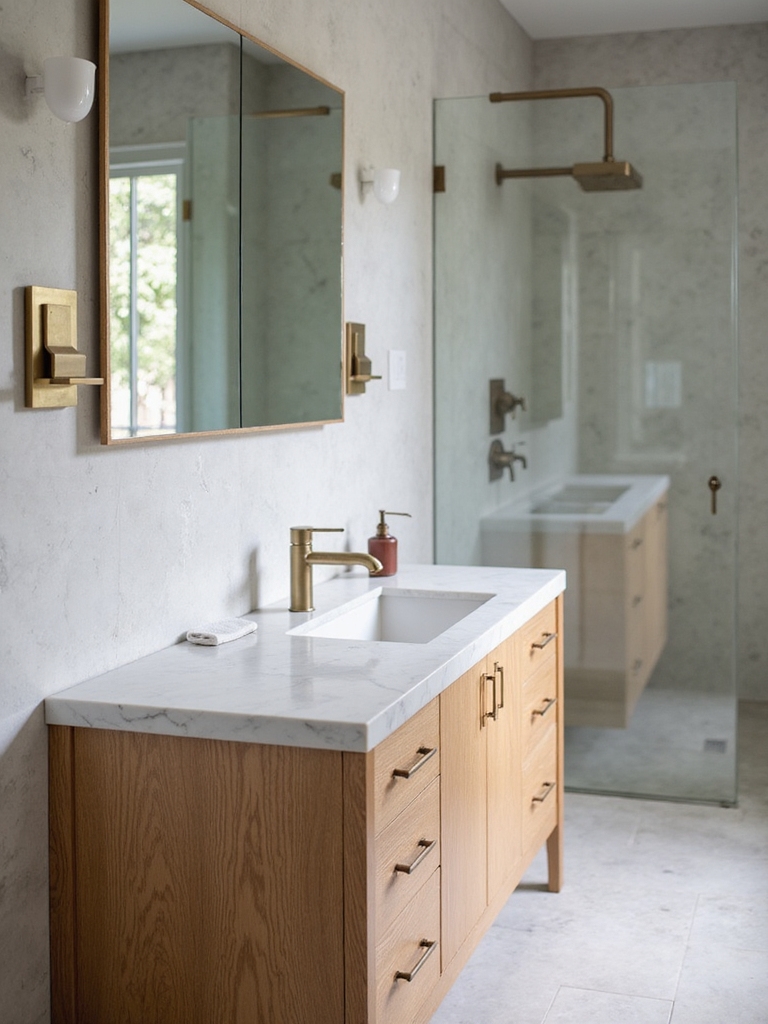 smart efficient bathroom design