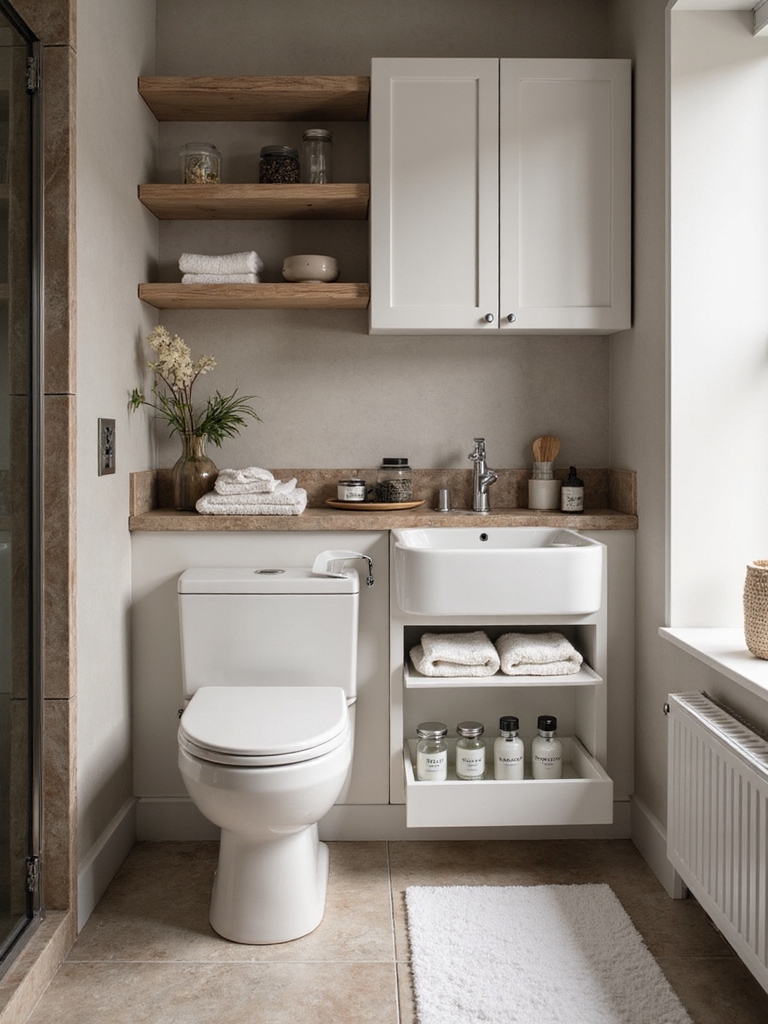 smart small bathroom storage solutions
