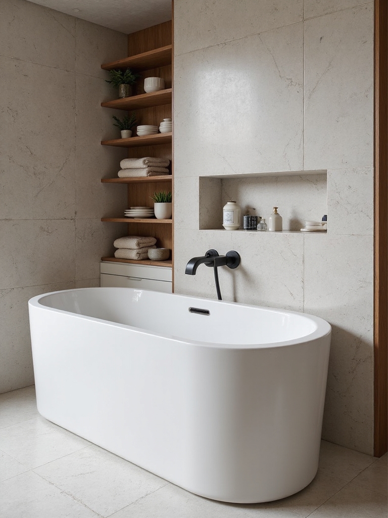 smart stylish bathroom storage