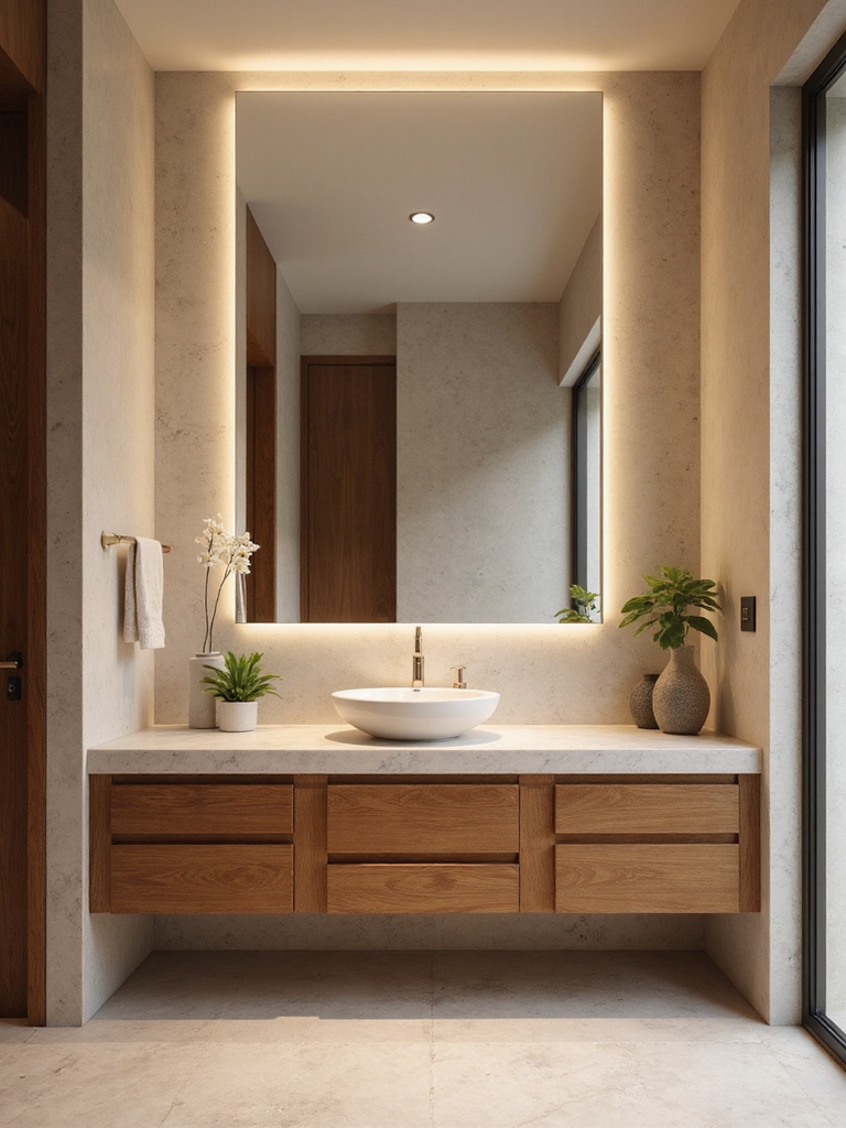 soft diffused spa lighting