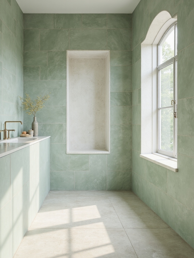 spa inspired serene wall tiles