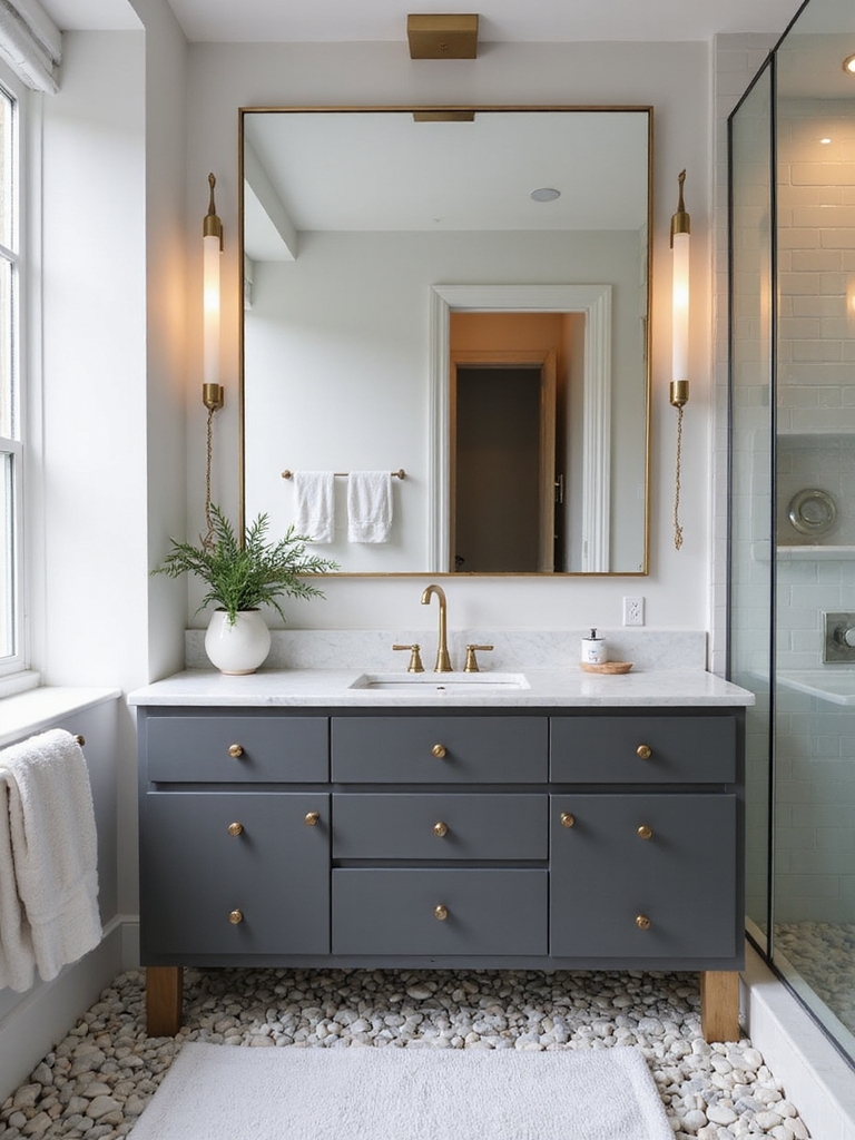 space enhancing bathroom decor tips