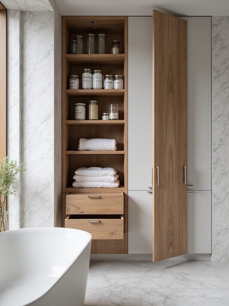 space saving bathroom storage solutions