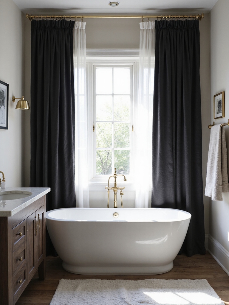 stylish bathroom privacy solutions