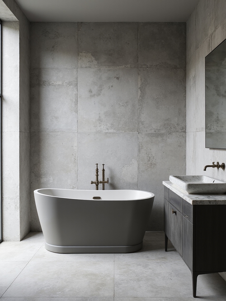 stylish grey bathroom designs