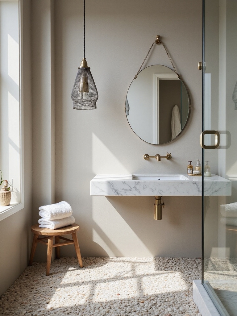 stylish small bathroom solutions