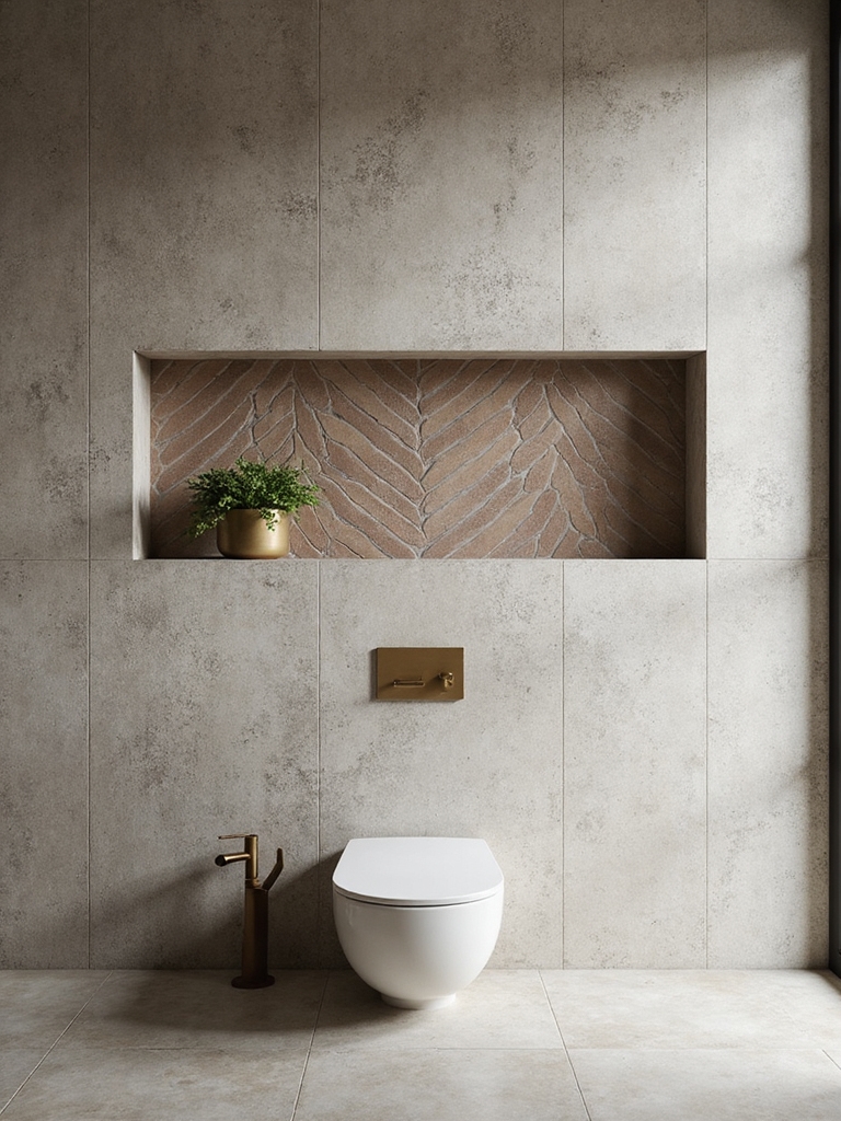 stylish texture and contrast