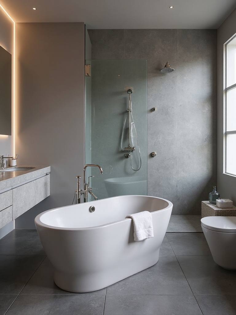 subtle gray serene backdrop
