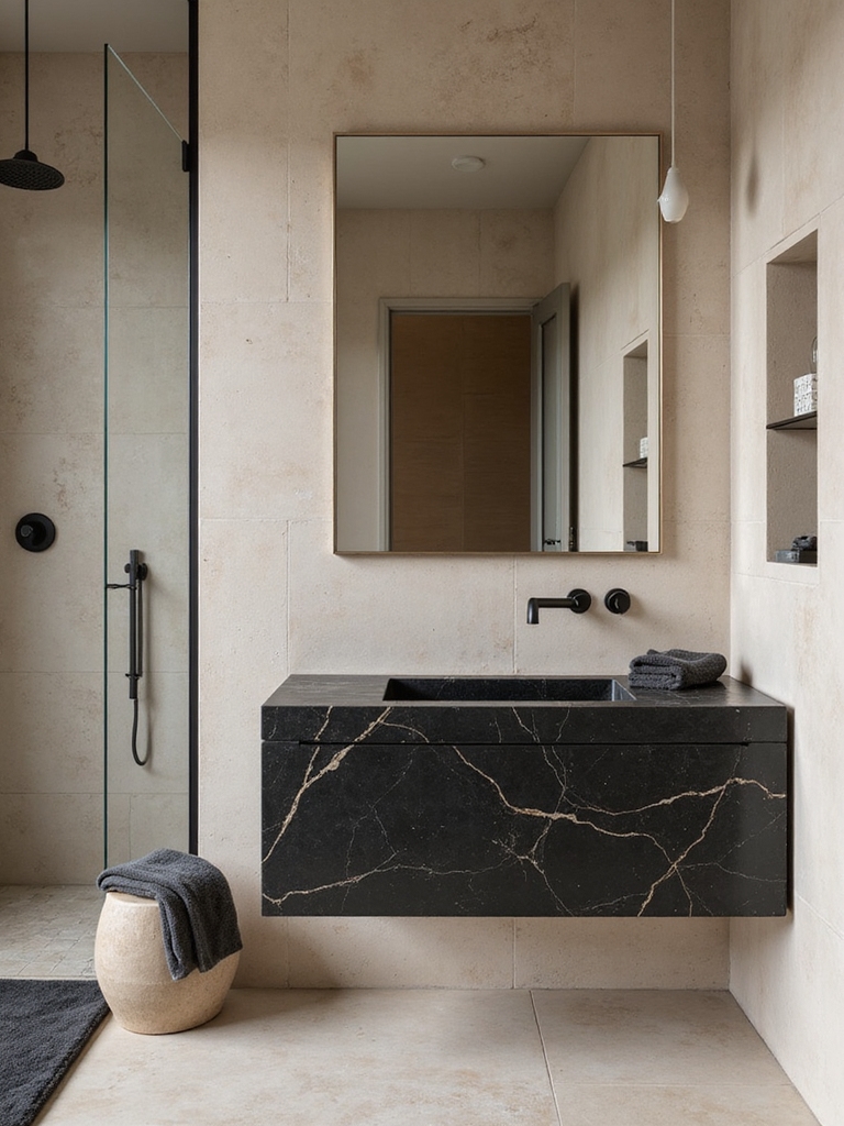 tactile contrasts for inviting spaces