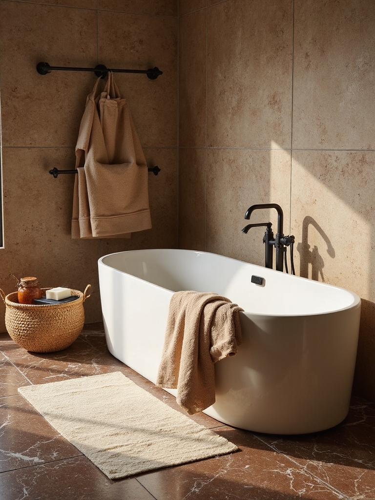 tactile warmth through textures