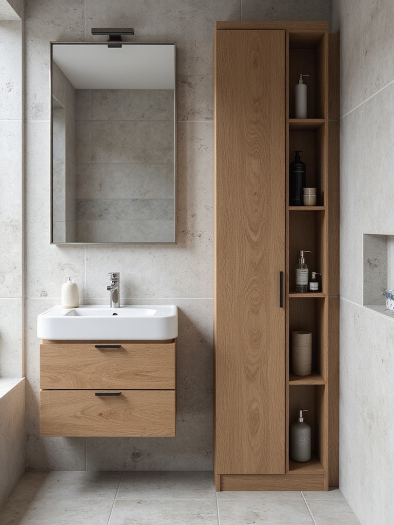 tall slim vertical storage