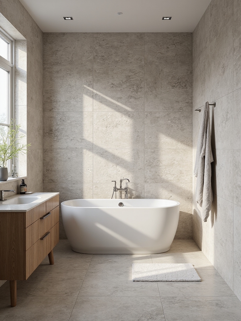 textured tiles enhance practicality