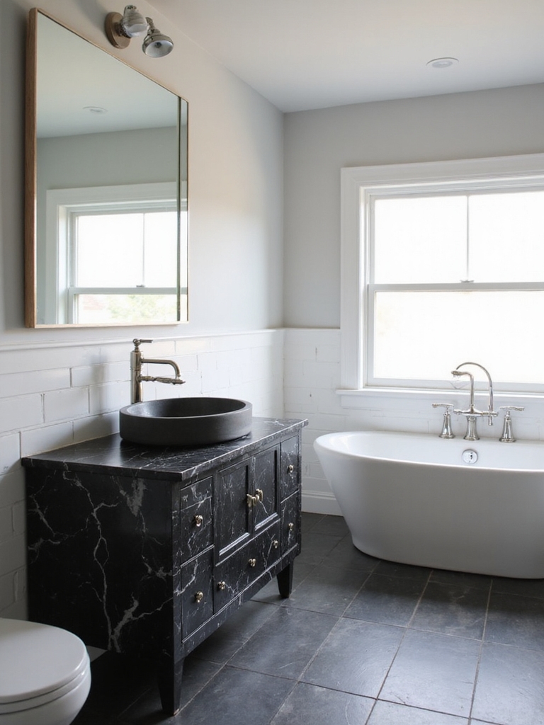 timeless bathroom design palette