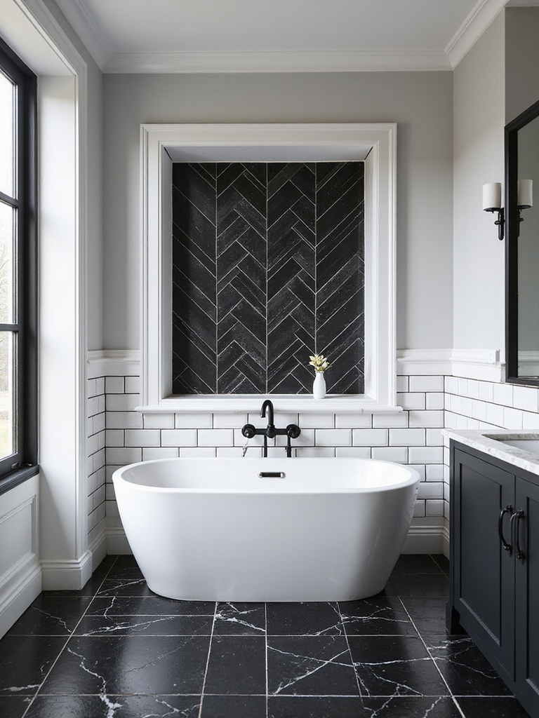 timeless black and white elegance