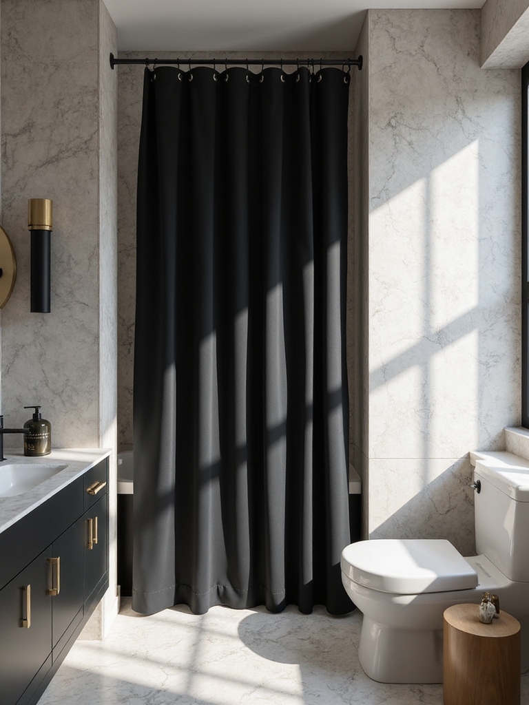 timeless black enhances decor