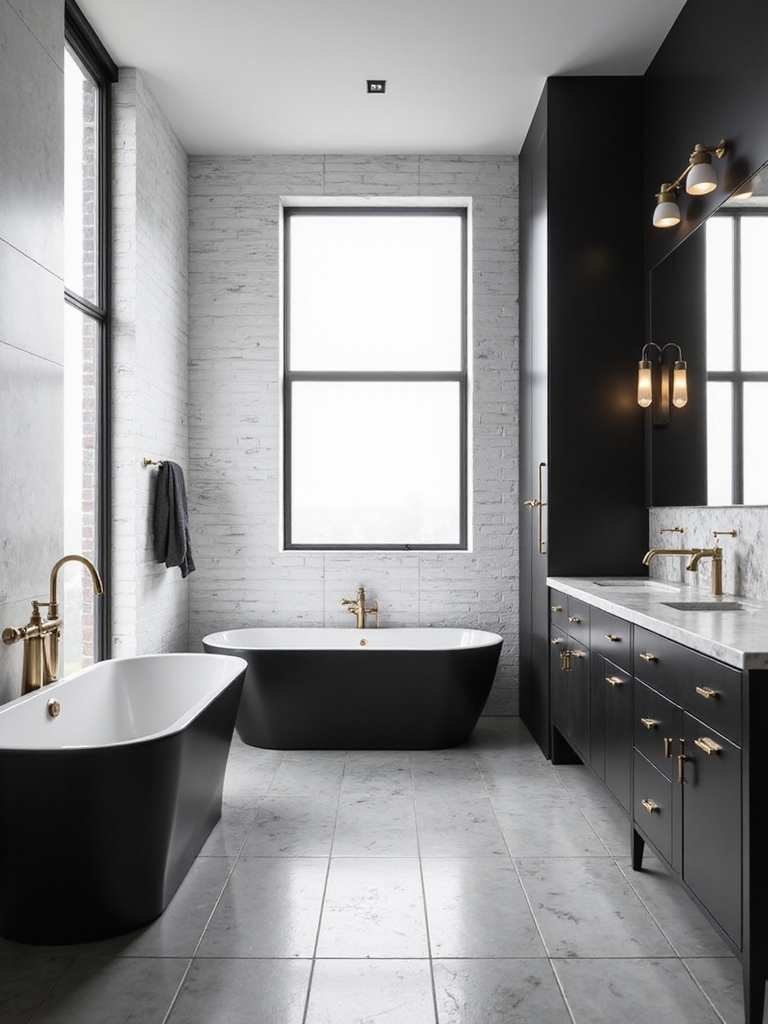 timeless elegance in contrast