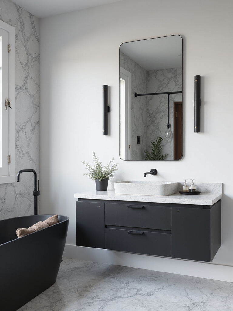 timeless elegance in contrast